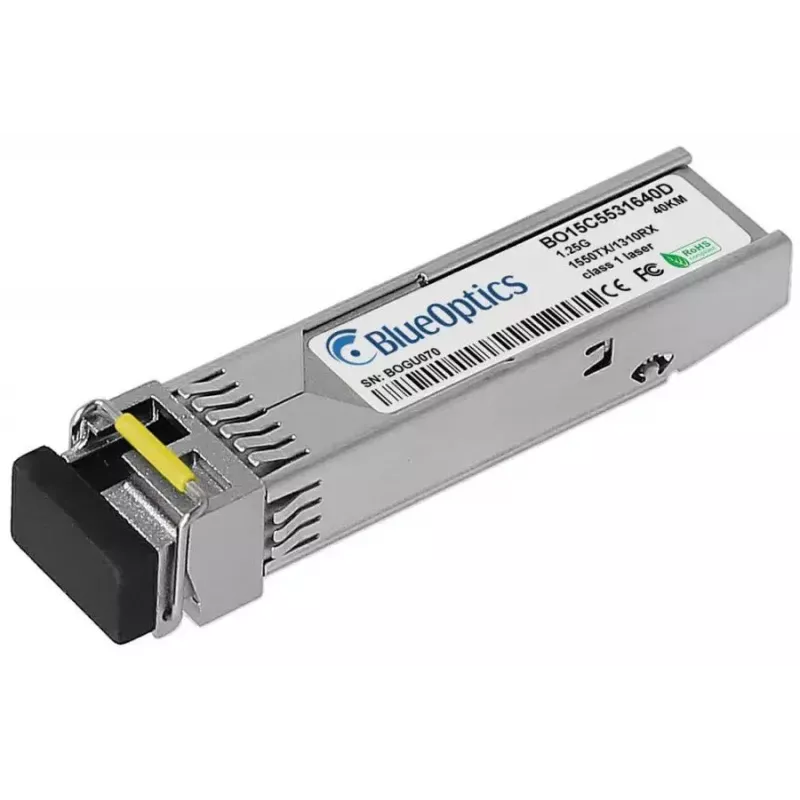 SFP-lähetin-vastaanotinmoduuli BlueOptics SFP-BXD53-40KM-QL-BO 1250 Mbit/s