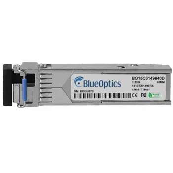 SFP-lähetin-vastaanotinmoduuli BlueOptics SFP-BXU34-40KM-CN-BO 1250 Mbit/s