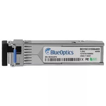 SFP-lähetin-vastaanotinmoduuli BlueOptics SFP-BXU35-40KM-IX-BO 1250 Mbit/s