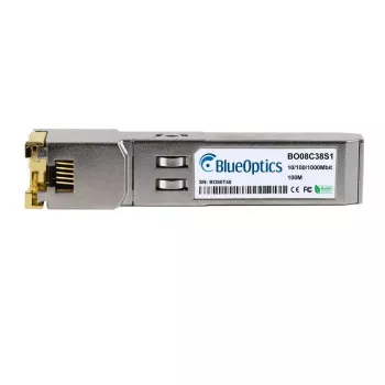 Kupari-SFP-lähetin-vastaanotinmoduuli BlueOptics SFPTX-BO hopea 3 000 000 h MTBF