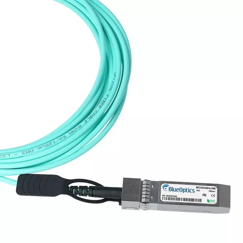 Verkkokaapeli BlueOptics SFP-XG-D-AOC-3M-BO SFP+ InfiniBand 3 m oranssi