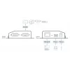 Laite-palvelin ATEN 2-porttinen RS-232 SN3002-AX-G