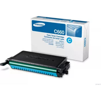 Samsung CLP-C660B syaani värikasetti suurikapasiteettinen, 2000 sivua, syaani, 1 kpl