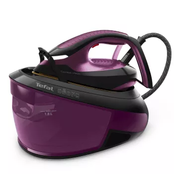Tefal Express Vision SV8152 2800 W 1,8 l Durilium AirGlide Autoclean -silityspohja violetti, musta