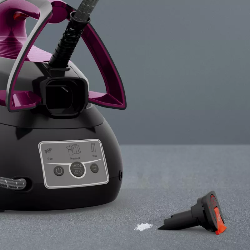 Tefal Express Vision SV8152 2800 W 1,8 l Durilium AirGlide Autoclean -silityspohja violetti, musta