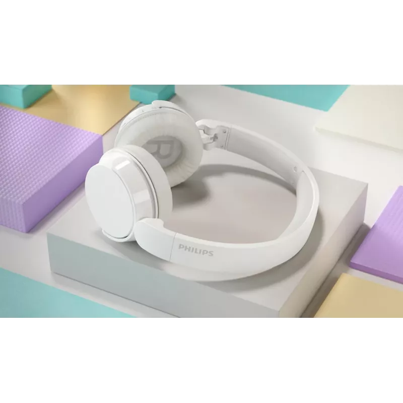 Philips 4000 series TAH4209WT/00 kuulokkeet/headset langaton On-Ear puhelut/musiikki Bluetooth valkoinen
