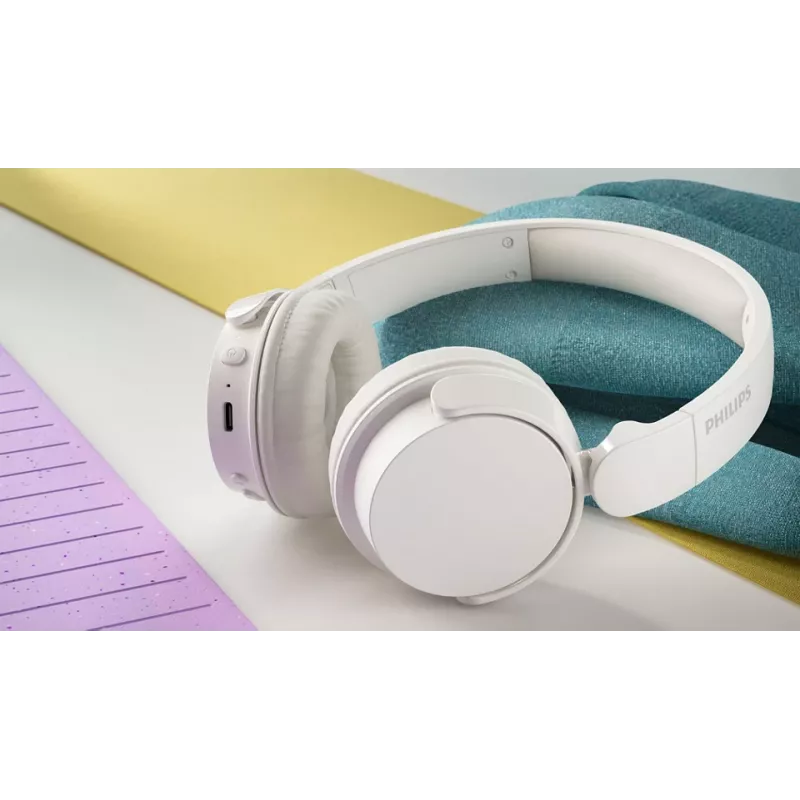 Philips 4000 series TAH4209WT/00 kuulokkeet/headset langaton On-Ear puhelut/musiikki Bluetooth valkoinen