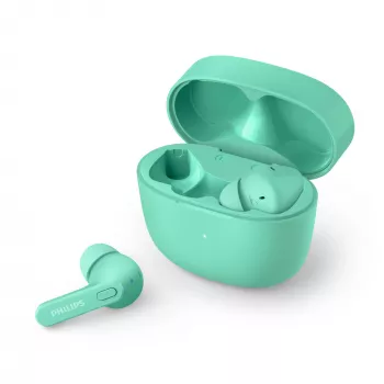 Philips 2000 series TAT2206GR/00 kuulokkeet/headset True Wireless Stereo (TWS) In-Ear puhelut/musiikki Bluetooth turkoosi