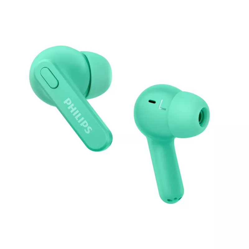Philips 2000 series TAT2206GR/00 kuulokkeet/headset True Wireless Stereo (TWS) In-Ear puhelut/musiikki Bluetooth turkoosi