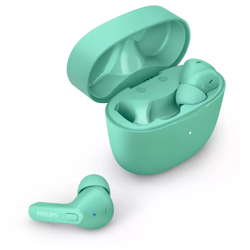 Philips 2000 series TAT2206GR/00 kuulokkeet/headset True Wireless Stereo (TWS) In-Ear puhelut/musiikki Bluetooth turkoosi