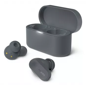 Philips 3000 Serie TAT3509GY/00 kuulokkeet/headset True Wireless Stereo (TWS) In-Ear puhelut/musiikki Bluetooth harmaa