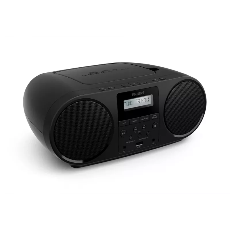 Philips TAZ6000/10 CD-soitin musta kannettava CD-soitin