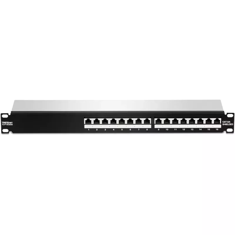 Kytkentäpaneeli 1U TRENDNET TC-P16C6AS
