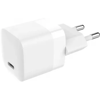 Vision USB-C laturi 30W EU-pistoke valkoinen yleislaturi
