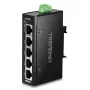 Verkkokytkin TRENDnet TI-ELC50 hallitsematon 5-porttinen Fast Ethernet (10/100), 9,6–60 V, seinä- ja DIN-kiskoasennus
