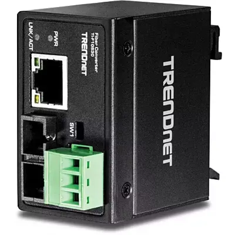 Verkon mediakonvertteri Trendnet TI-F10S30