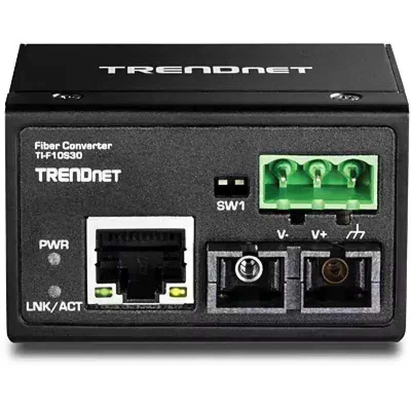 Verkon mediakonvertteri Trendnet TI-F10S30