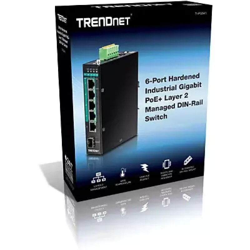 Hallittava kytkin Trendnet TI-PG541i