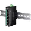 TRENDnet TI-PGLC50 Industrial hallitsematon 5-porttinen Gigabit Ethernet PoE+ -kytkin