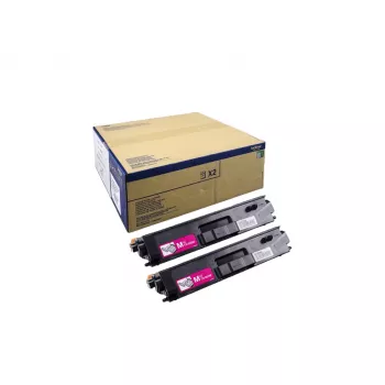 Värikasetti Brother TN-900MTWIN magenta, alkuperäinen, 2 kpl, laser, riittoisuus 12 000 sivua