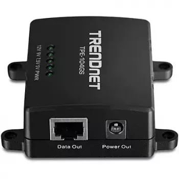 Verkkojakaja Trendnet TPE-104GS musta Power over Ethernet PoE