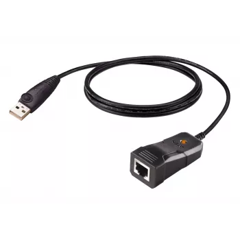 ATEN UC232BF sarjakaapeli musta 1,2 m USB Type-A RJ-45