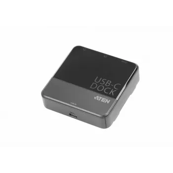 ATEN UH3233 johdollinen USB 3.2 Gen 1 (3.1 Gen 1) Type-C musta