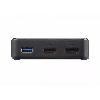 ATEN UH3233 johdollinen USB 3.2 Gen 1 (3.1 Gen 1) Type-C musta