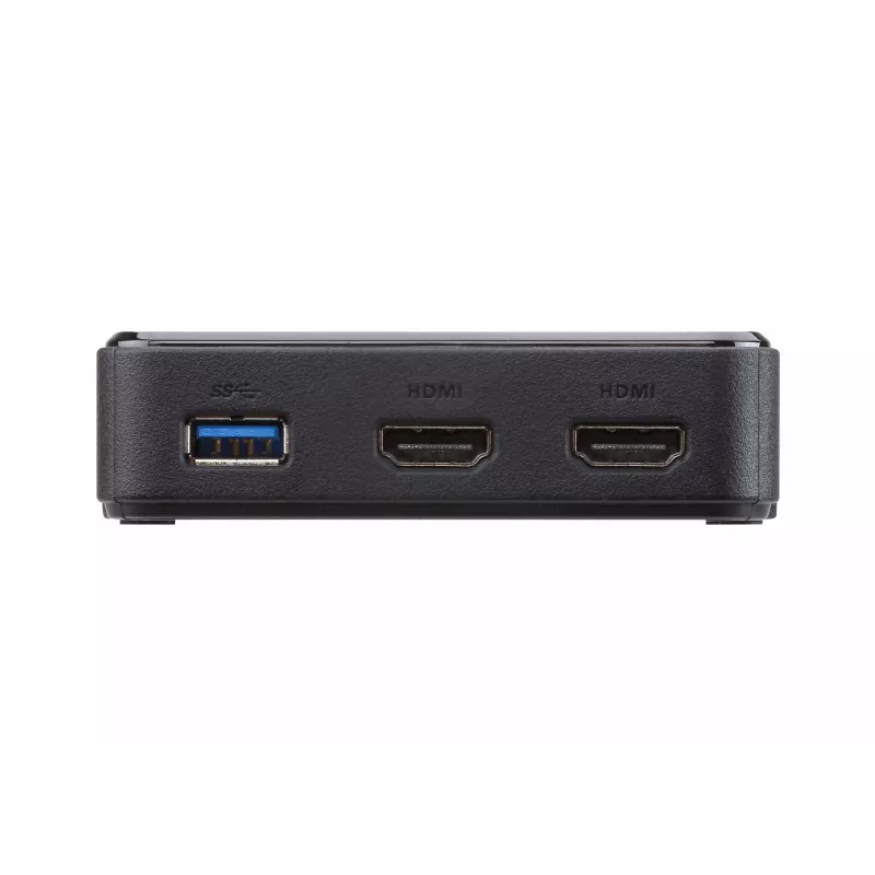 ATEN UH3233 johdollinen USB 3.2 Gen 1 (3.1 Gen 1) Type-C musta