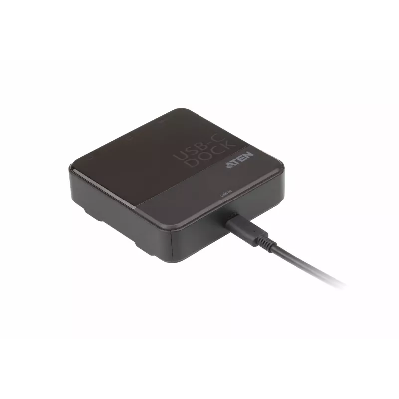 ATEN UH3233 johdollinen USB 3.2 Gen 1 (3.1 Gen 1) Type-C musta