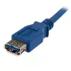 StarTech.com 1 m sininen SuperSpeed USB 3.0 -jatkokaapeli A-A - M/F