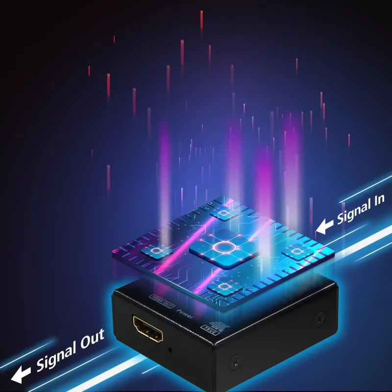 ATEN True 4K HDMI-vahvistin 4K2K @60Hz (4;4;4), jopa 40 m (ketjutus)