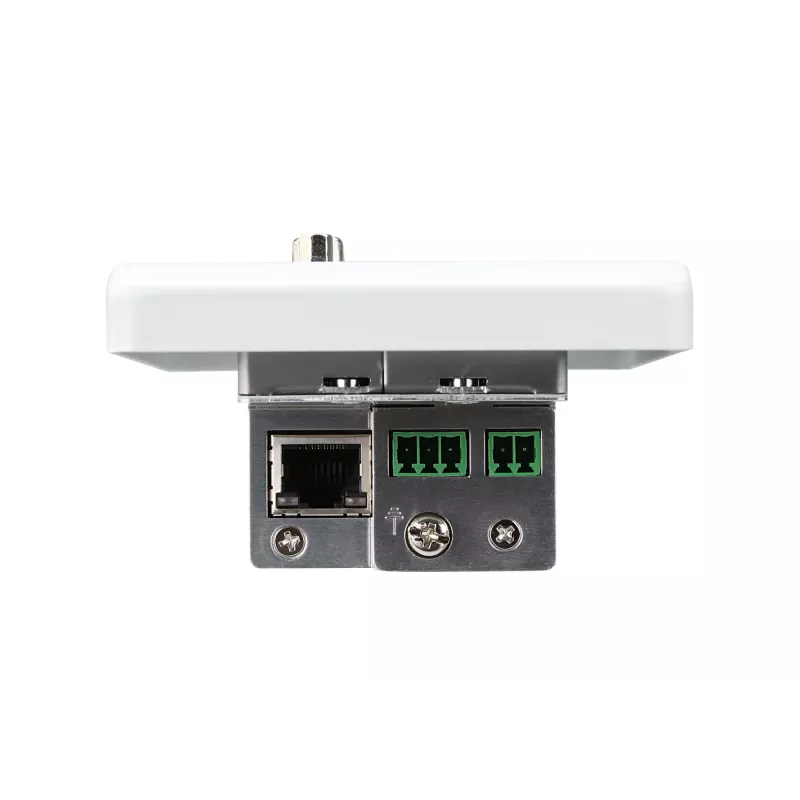 ATEN HDMI & VGA HDBaseT -lähetin EU-seinälevyllä / PoH (4K@100m) (HDBaseT Class A)