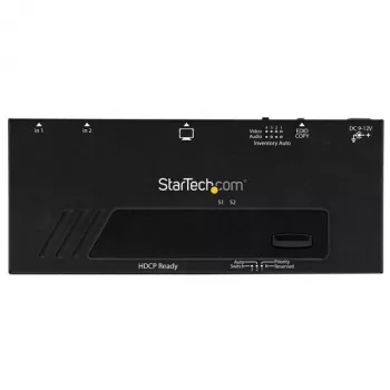 StarTech.com 2-porttinen HDMI-kytkin automaattisella ja priorisoidulla vaihdolla - 1080p