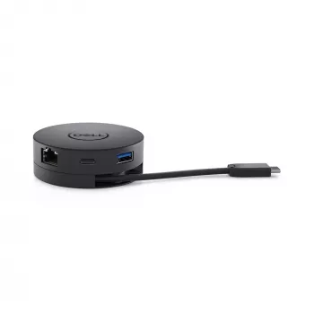 DELL DA300 langallinen USB 3.2 Gen 2 (3.1 Gen 2) Type-C musta