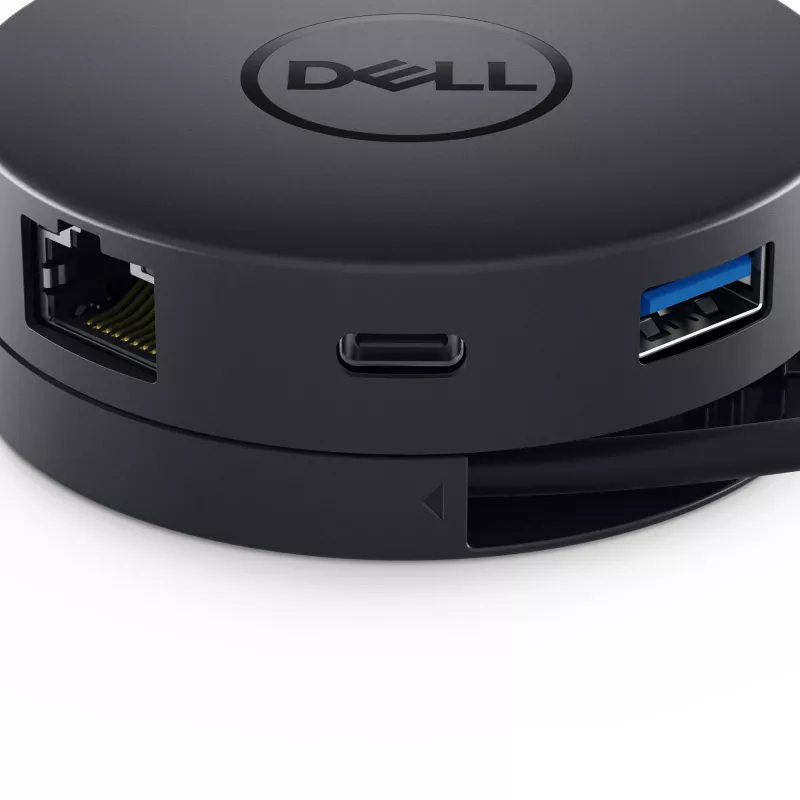 DELL DA300 langallinen USB 3.2 Gen 2 (3.1 Gen 2) Type-C musta