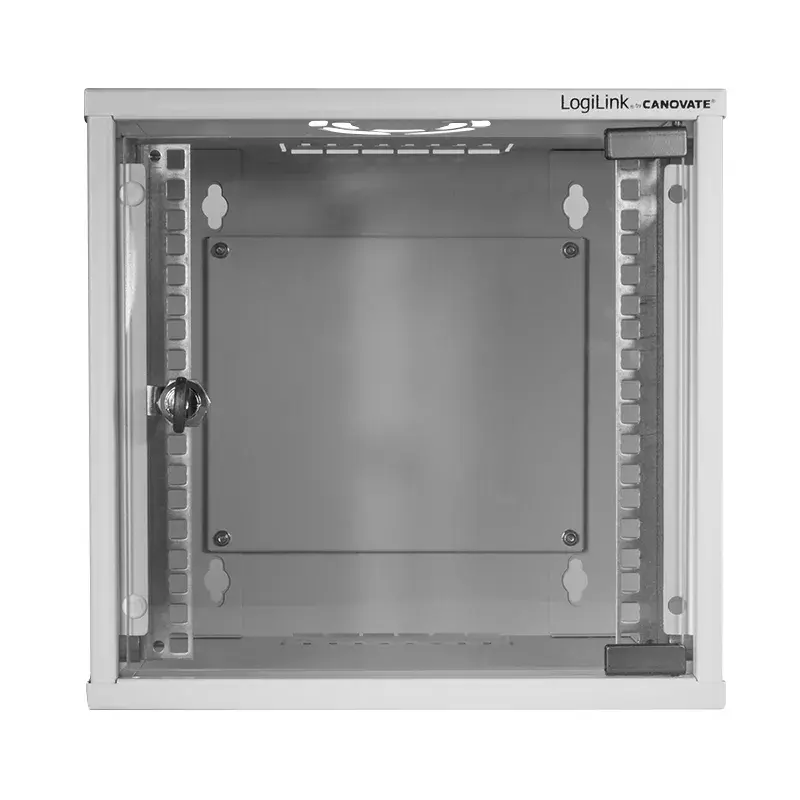 Seinäkiinnitteinen räkki LogiLink W66Z30G 6U harmaa 30 kg IP20