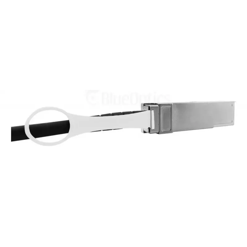 DAC-kaapeli BlueOptics X4DACBL3-BL 3 m QSFP 4x SFP+ musta