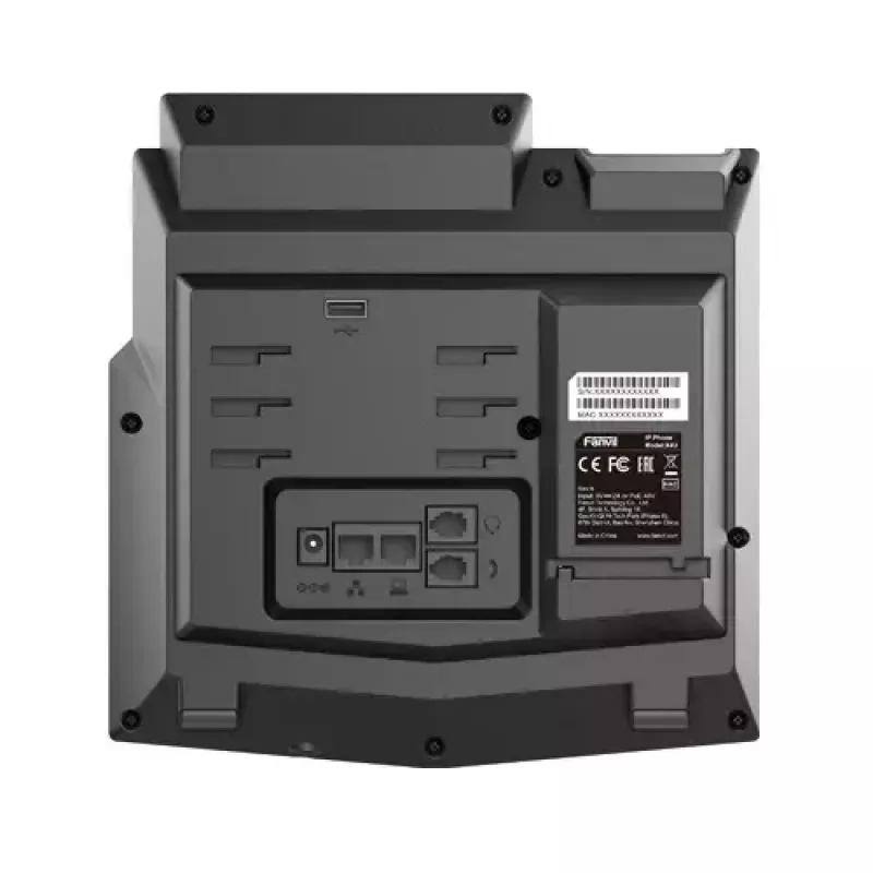 IP-puhelin Fanvil X4U musta 12 linjaa LCD Wi-Fi