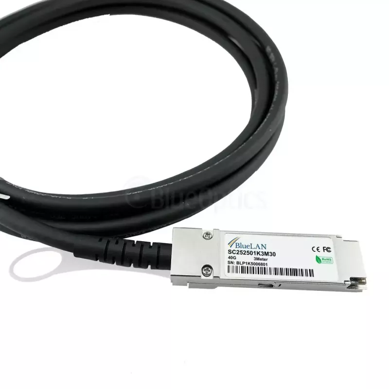 InfiniBand/kuitu kaapeli BlueOptics XLDACBL5 5 m QSFP