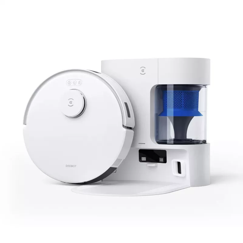 Imurobotti Ecovacs Deebot N20e PLUS valkoinen — 2-in-1 imurointi ja moppaus