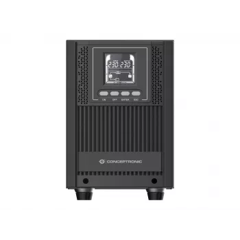 Conceptronic ZEUS52ES2K 2000VA 1800W Online-torni-UPS, Schuko