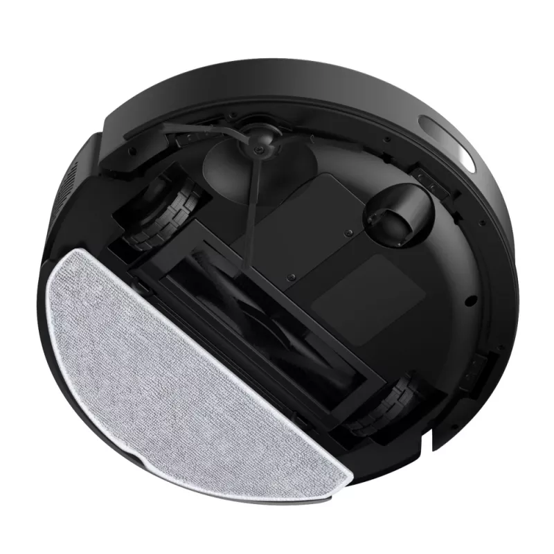 TP-Link Tapo -imurointirobotti, pussiton, musta, pyöreä, ladattava, 55 dB, 0,3 L