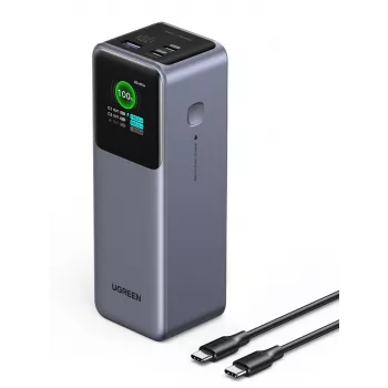 Ugreen 25000mAh 200W pikalataus varavirtalähde harmaa