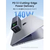 Ugreen 25000mAh 200W pikalataus varavirtalähde harmaa