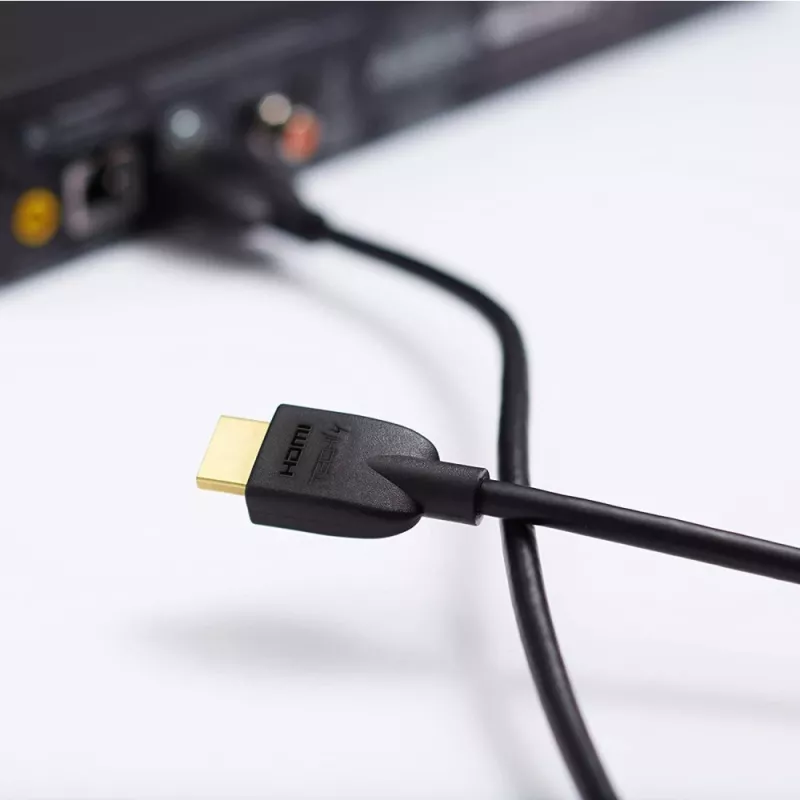 Techly ICOC HDMI2-4-050T HDMI-kaapeli 5 m HDMI tyyppi A (vakio) musta
