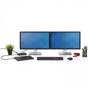 DELL 452-BCCX kannettavan telakka/porttireplikaattori johdollinen musta