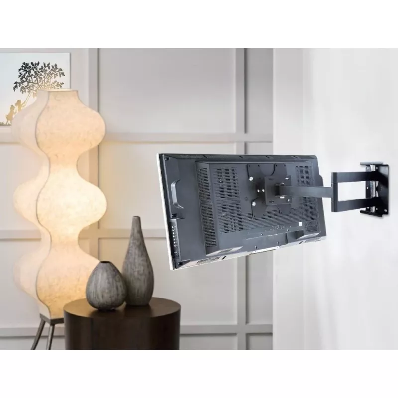 Techly seinäteline LCD LED 19-37'' kallistettava 2 niveltä musta ICA-LCD 2923B