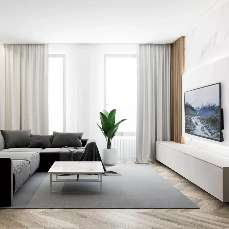 Techly ICA-PLB-721 TV-teline/jalusta 2,03 m (80 tuumaa) musta