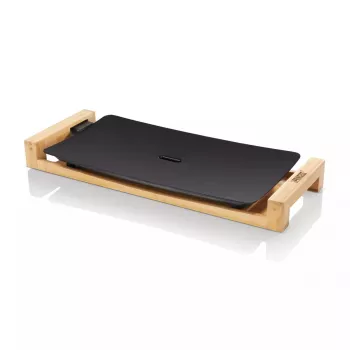Pöytäkeittolevy Princess 103026 Table Chef Pure Black alumiini bambu musta 220W